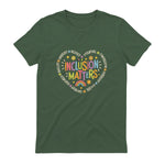 Inclusion Matters Special Education Teacher Autism Awareness in Military Green - back view