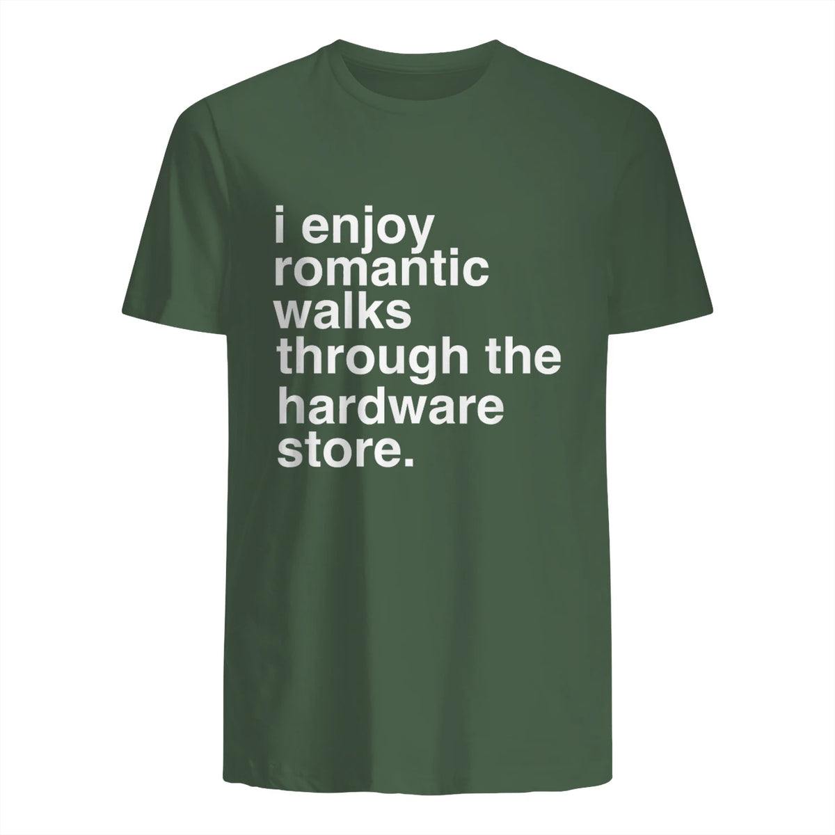 Funny Dad Handyman Hardware Store Tools Gift in Military Green - back view