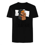 Offizielles Schlafshirt Dackel Hund Dachshund Teckel in Black - back view
