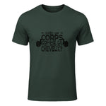 avec Un Corps comme ça, Qui a Besoin de Cheveux in Forest Green - front view