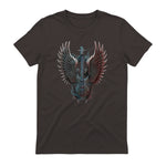 Fans de Hard Rock Vintage Music Rock and Roll Lover in Dark Chocolate - back view