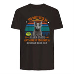 Chat – You Don't Need an Alarm Clock, Anymore, bleu russe in Dark Chocolate - back view