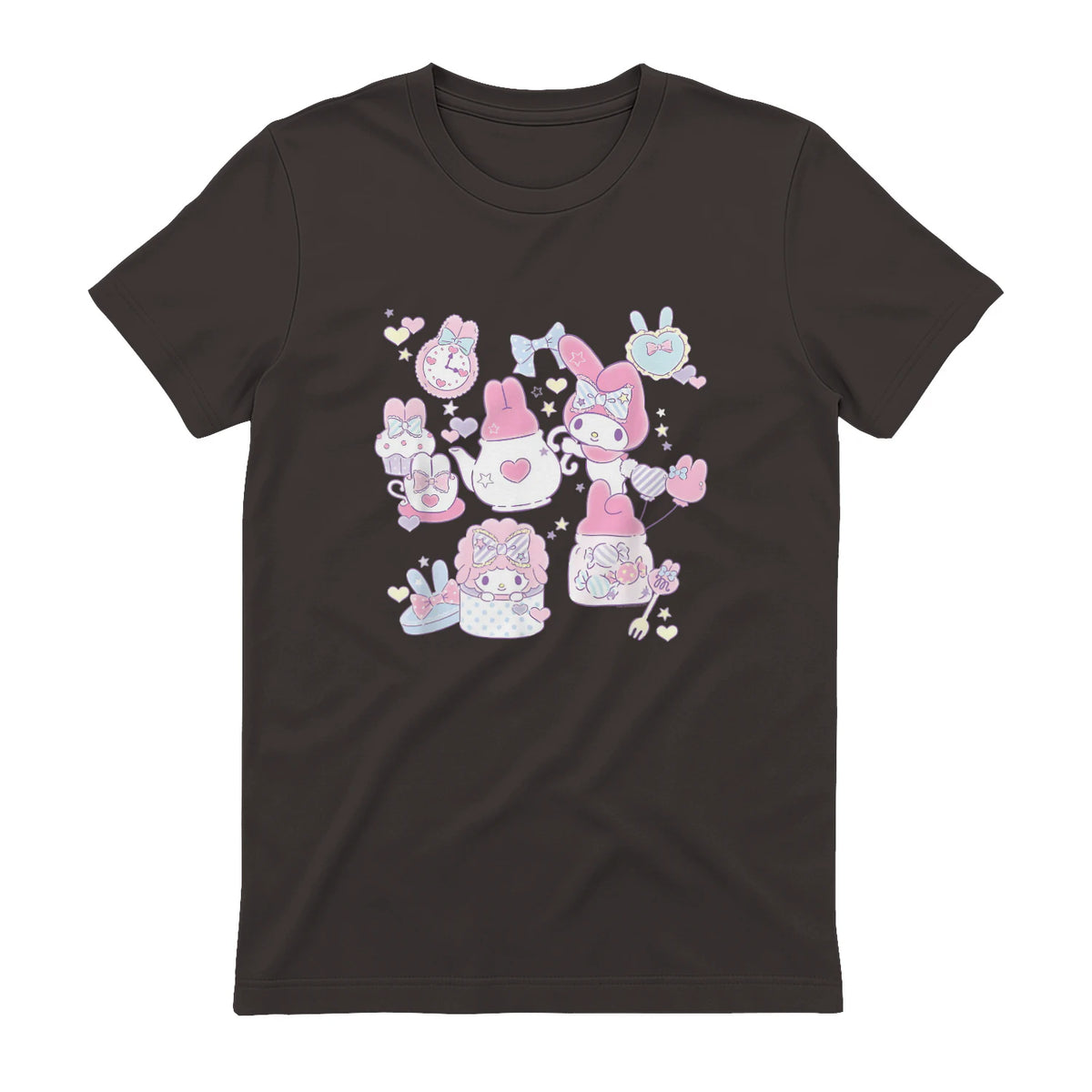 Sanrio My Melody Sweet Pink Tea Party in Dark Chocolate - back view