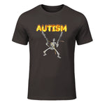 Autism Skeleton Meme in Dark Chocolate - front view