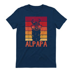 Auf ALPAPA in Navy - back view