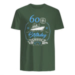 60 ans B-Day Funny 60th Birthday Cruise Group Friends in Military Green - back view