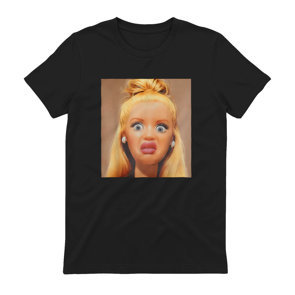 Meme T-Shirt in Black - back view