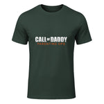 Gamer Dad Call of Daddy Call of Dad Parenting Ops in Forest Green - front view
