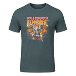 Autism Meme Funny Tism Squelette Autistique et Gay Humour in Dark Heather - front view