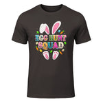 Egg Hunt Squad Bunny Happy Easter Day in Dark Chocolate - front view