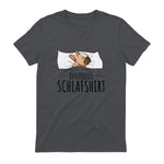 Süße Französische Bulldoggen Geschenke Offizielles Schlafshirt Schlafanzug Französische Bulldogge , Weiß, S, Kurz in Charcoal - back view
