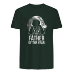 Star Wars Darth Vader Vater des Jahres, Papa Design in Forest Green - back view