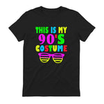 This Is My Nineties Costume Party T-Shirt in Black - back view