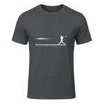 Baseball Apparel - Baseball T-Shirt in Charcoal - front view