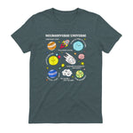 Kids Autism Awareness Neurodiverse Universe Neurodiversity in Dark Heather - back view