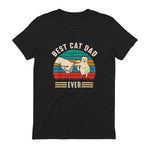 Best Cat Dad Ever - Meilleur chat papa jamais chat in Black - back view