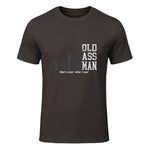 Funny Dad Husband Father's Day T-Shirt in Dark Chocolate - front view