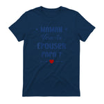 Demande en Mariage Originale Maman Veux-tu épouser Papa in Navy - back view