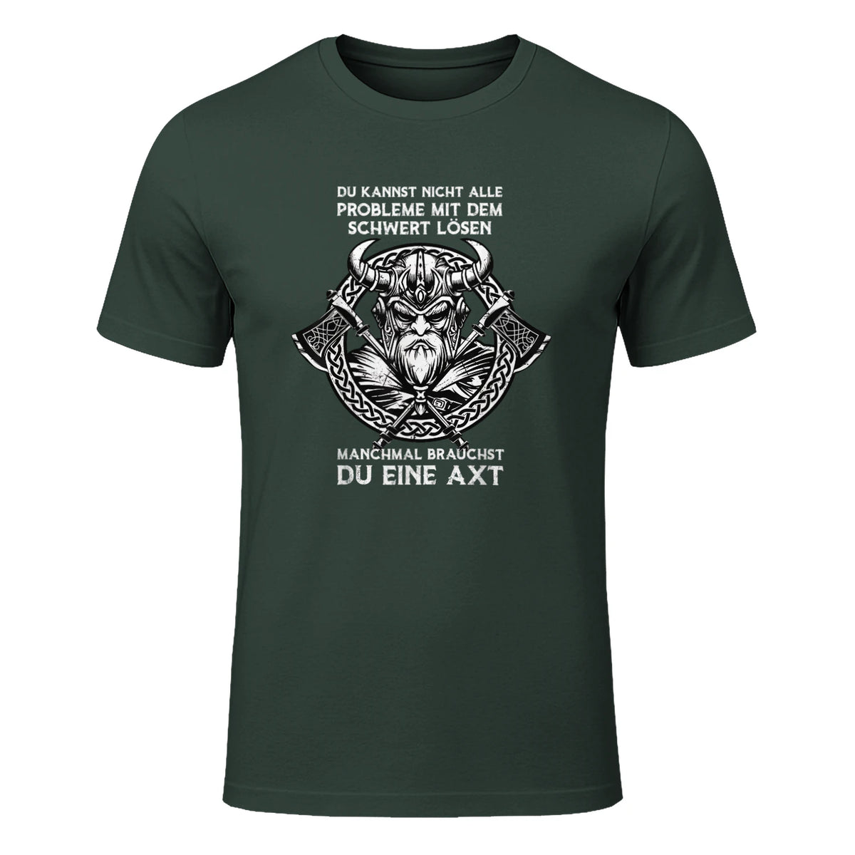 Manchmal brauchst Du eine Axt Son of Odin Valhalla in Forest Green - front view