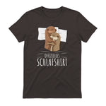 Offizielles Schlafshirt Otter Schlafanzug Seeotter in Dark Chocolate - back view