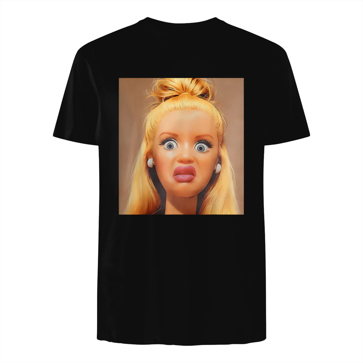 Meme T-Shirt in Black - back view
