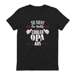 Opa SAGT So Sieht EIN richtig Cooler Opa aus Großvater in Black - back view