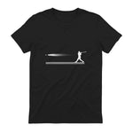 Baseball Apparel - Baseball T-Shirt in Black - back view