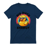 Big Duck Energy Duckie I Love Ducks Lovers Canard en caoutchouc in Navy - back view