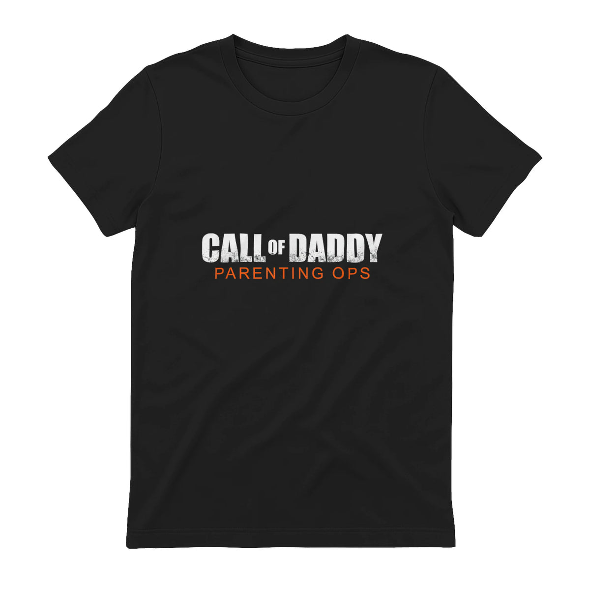 Gamer Dad Call of Daddy Call of Dad Parenting Ops in Black - back view