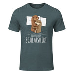 Offizielles Schlafshirt Otter Schlafanzug Seeotter in Dark Heather - front view