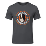 Bouvier bernois Love - Rétro amoureux des chiens in Charcoal - front view