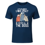 Design sur le thème des chiens pour les amoureux des chiots et les toiletteurs de chiens in Navy - front view
