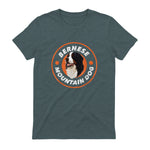 Bouvier bernois Love - Rétro amoureux des chiens in Dark Heather - back view
