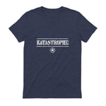 Katastrophe Alter, lustiger Spruch, USA Militär,Army in Heather Navy - back view