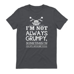 I'm not always grumpy, sometimes I'm on my in Charcoal - back view