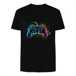 Video Game T-Shirt in Black - back view