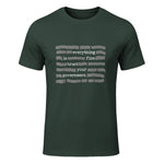 Everything Is Fine Trust Your Government Conspiracy Theory in Forest Green - front view