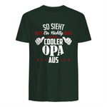 Opa SAGT So Sieht EIN richtig Cooler Opa aus Großvater in Forest Green - back view