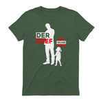 Vater Tochter Partnerlook Vatertag Papa Tochter in Military Green - back view