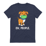 Beurre Personnes Maladie Symptômes Maladie Chien in Heather Navy - back view