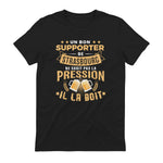 Bon Supporter Strasbourg boit la pression humour Strasbourg in Black - back view