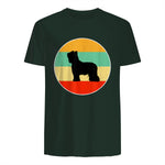 Chemise Briard, Maman chien Papa chien Love-r Gift in Forest Green - back view