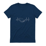 E36 Battement de C"ur pour Amoureux des Voitures in Navy - back view