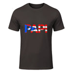 Puerto Rico Flag Father's Day Patriotic Puerto Rican Pride in Dark Chocolate - front view