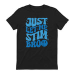 Funny Autism Awareness Kids Boys Youth in Black - back view
