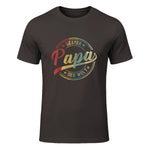 Bester Papa Der Welt Vatertagsgeschenk in Dark Chocolate - front view