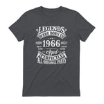 Vintage Sixtieth Birthday Shirt T-Shirt in Charcoal - back view