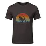 Dragon barbu - Graphique rétro - Lover vintage in Dark Chocolate - front view