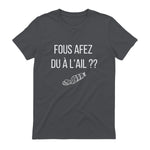 Fous afez du a l'ail in Charcoal - back view