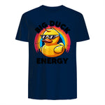 Big Duck Energy Duckie I Love Ducks Lovers Canard en caoutchouc in Navy - back view
